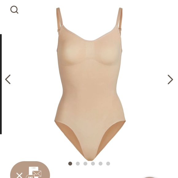 SKIMS Tops Skims Sculpting Bodysuit With Snaps Nwt Poshmark